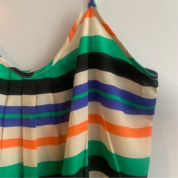 NWT Collective Concepts Colorful Striped Tank Mini Dress Size Large - Picture 5 of 13